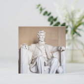 Lincoln Memorial Ankündigung (Stehend Vorderseite)