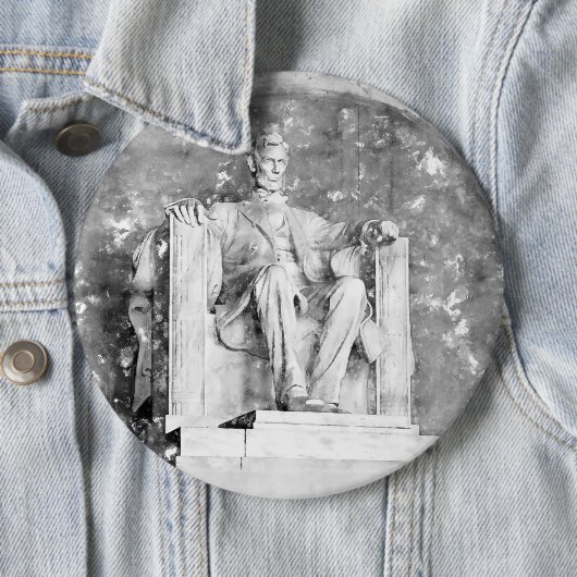 Lincoln Memorial Aqucolor Button (Beispiel)