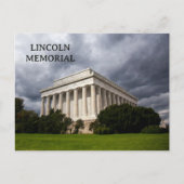 Lincoln Memorial Celebrate 250 Postkarte (Vorderseite)