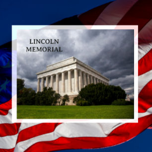 Lincoln Memorial feiert 250 Postkarte