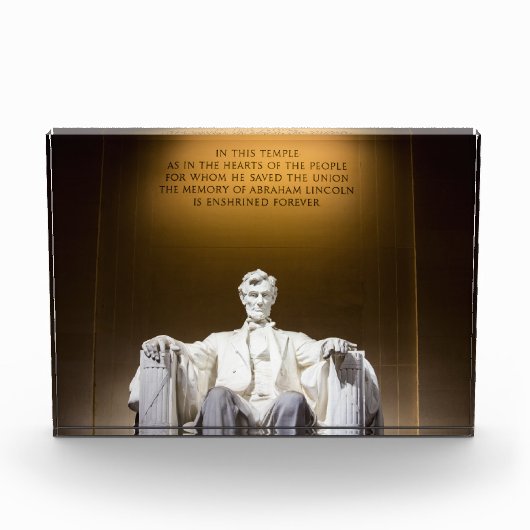 LINCOLN MEMORIAL FOTOBLOCK (Vorderseite)