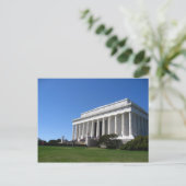 Lincoln Memorial in Springtime Postkarte (Stehend Vorderseite)