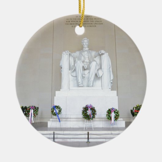 Lincoln Memorial. Keramikornament (Vorne)