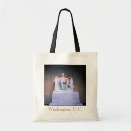 Lincoln Memorial Leinwand Tasche