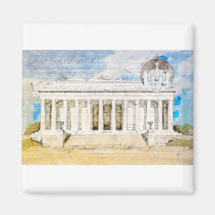 Lincoln Memorial Magnet