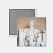 Lincoln Memorial Magnet (Vorderseite/Rückseite)