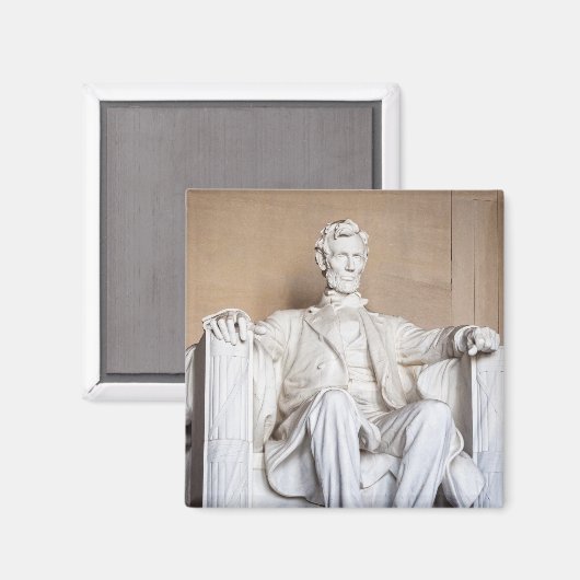Lincoln Memorial Magnet (Vorderseite/Rückseite)