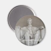 Lincoln Memorial Magnet (Vorderseite/Rückseite)