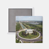 Lincoln Memorial Magnet (Vorderseite/Rückseite)