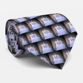 Lincoln Memorial Neck Tie (Farbe) Krawatte (Gerollt)