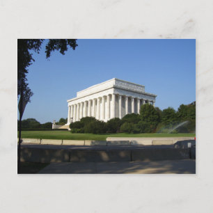 Lincoln Memorial Postcard Postkarte