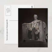 Lincoln Memorial Postcard Postkarte (Vorne/Hinten)