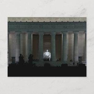 Lincoln Memorial Postcard Postkarte