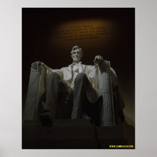Lincoln Memorial Poster