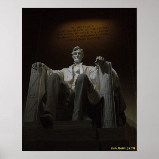 Lincoln Memorial Poster (Vorne)