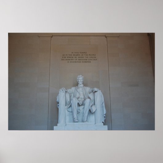 Lincoln Memorial Poster (Vorne)
