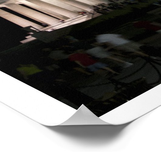 Lincoln Memorial Poster (Ecke)