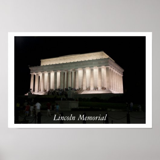 Lincoln Memorial Poster (Vorne)