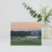 Lincoln Memorial Postkarte (Stehend Vorderseite)