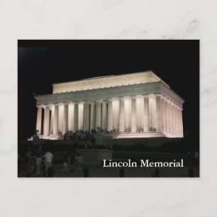 Lincoln Memorial Postkarte