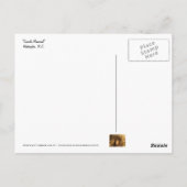 Lincoln Memorial Postkarte (Rückseite)