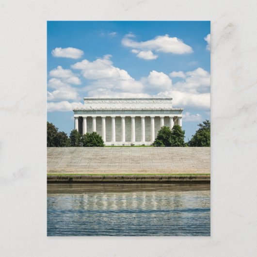 Lincoln Memorial Postkarte (Vorderseite)