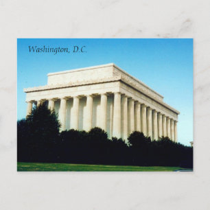 Lincoln Memorial Postkarte