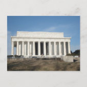 Lincoln Memorial Postkarte (Vorderseite)