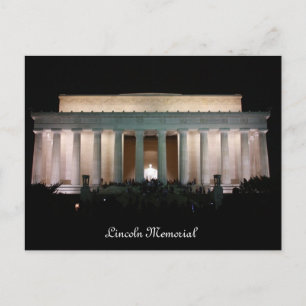 Lincoln Memorial Postkarte