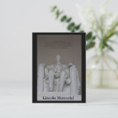 Lincoln Memorial Postkarte (Stehend Vorderseite)