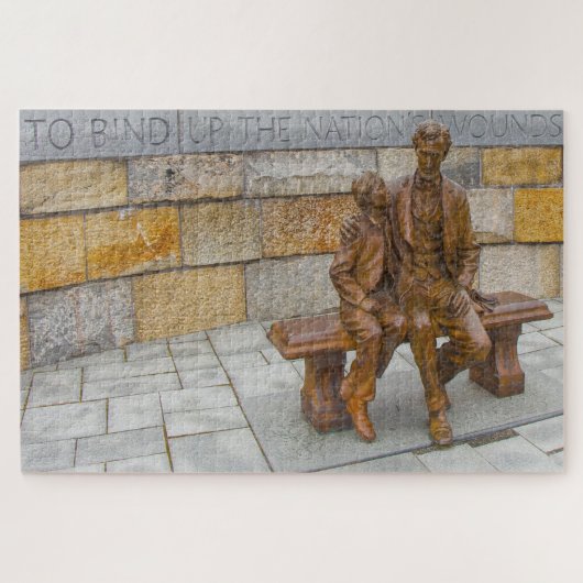 Lincoln Memorial Puzzle (Horizontal)