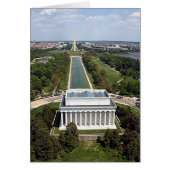 Lincoln Memorial Reflecting Pool Geburtstag (Vorne)