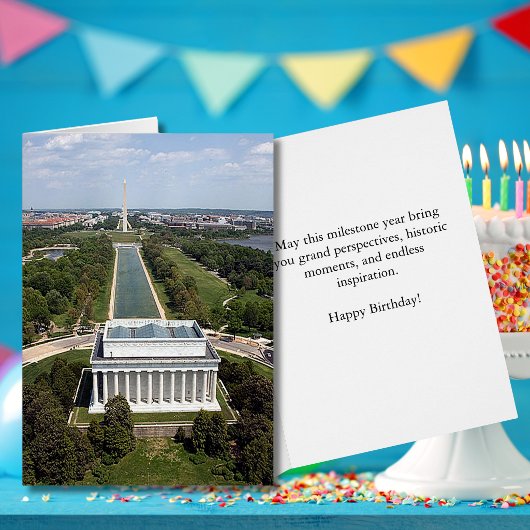 Lincoln Memorial Reflecting Pool Geburtstag