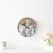 Lincoln Memorial Runde Wanduhr (Zuhause)