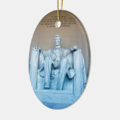 Lincoln Memorial Skulptur Washington DC Keramikornament (Links)