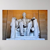 Lincoln Memorial Statue, Washington D.C. Poster (Vorne)