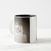 Lincoln Memorial-Tasse Zweifarbige Tasse (Vorderseite Links)
