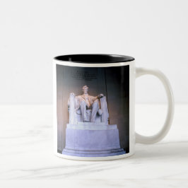 Lincoln Memorial-Tasse Zweifarbige Tasse