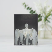 Lincoln Memorial Washington DC 2001 Postkarte (Stehend Vorderseite)