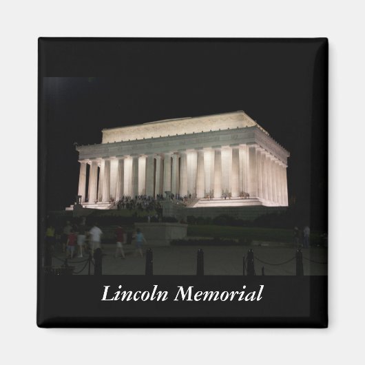 Lincoln Memorial, Washington DC Magnet (Vorne)