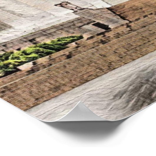 Lincoln Memorial, Washington DC Poster (Ecke)