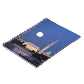 Lincoln Memorial, Washington Monument, USA Notizblock (Linke Seite)