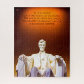 Lincoln Memorial Washington Puzzle (Vertikal)