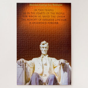 Lincoln Memorial Washington. Puzzle