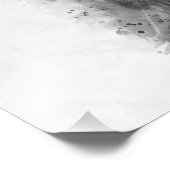 Lincoln Memorial Wasserfarbe und Bleistift gezeich Fotodruck (Ecke)