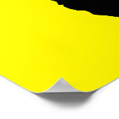 Lincoln mit Aviator-Sonnenbrille - Red White Blue Poster (Ecke)