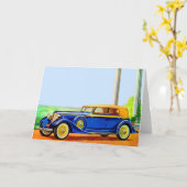 Lincoln-Modell KA 1934 Karte (Gelbe Blume)