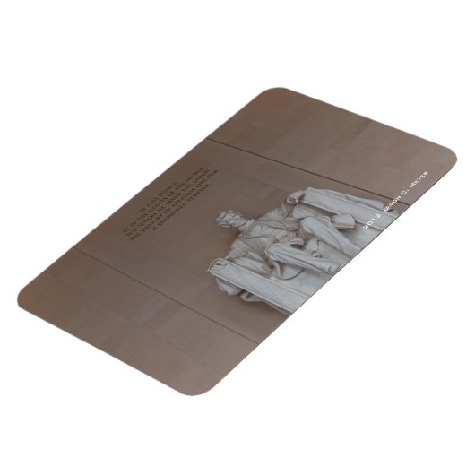 Lincoln Monument Magnet (Linke Seite)