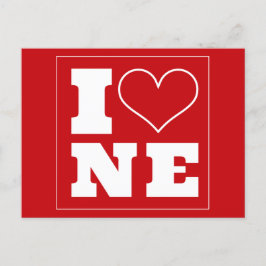 Lincoln (NE) Einladung Postkarte