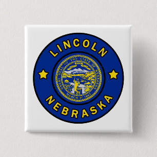 Lincoln Nebraska Button